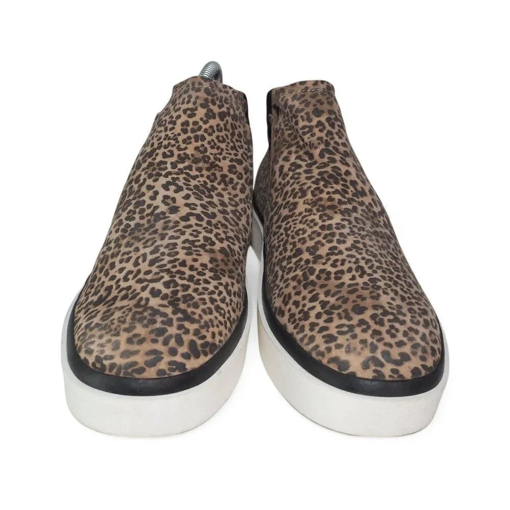DV‎ Dolce Vita Vinni Microsuede Cheetah Chelsea Fashion Sneakers Women's 8.5